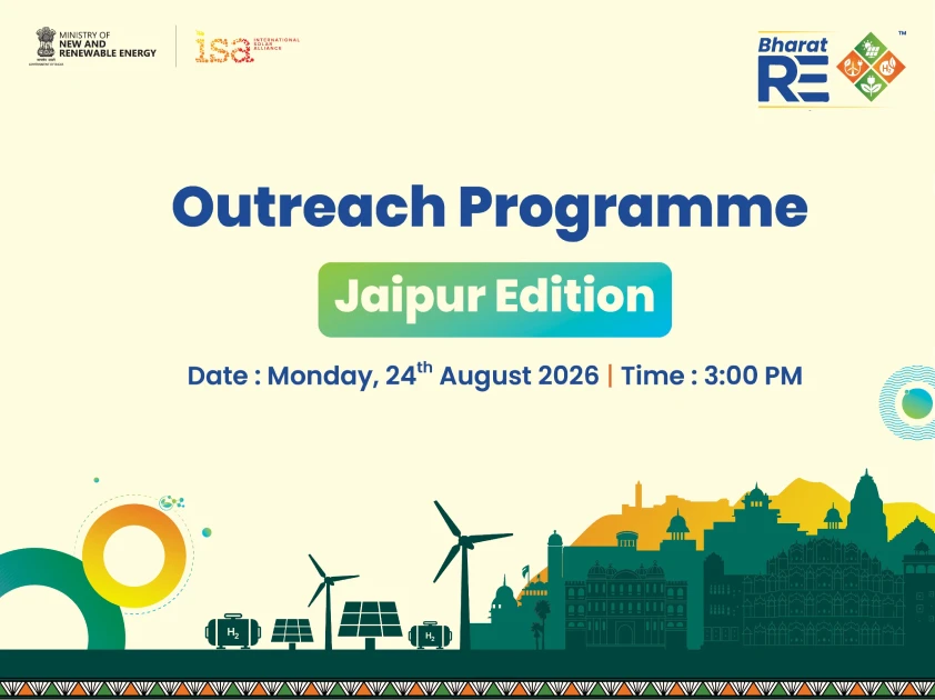 Bharat Renewable Energy Summit & Expo 2026: Outreach Programme - Jaipur Edition