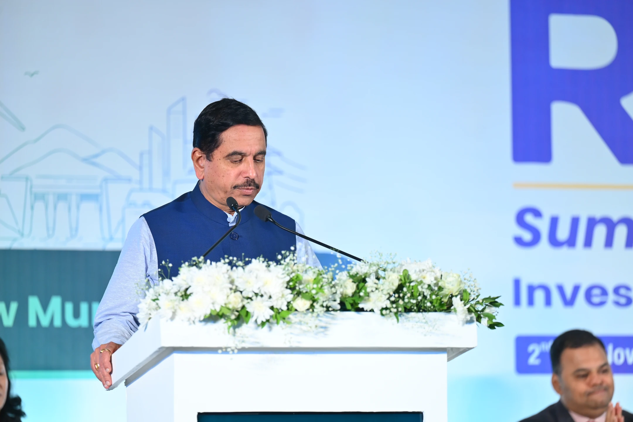 Shri Prahlad Joshi, Hon'ble Union Minister for New & Renewable Energy, Gol & President. International Solar Alliance (ISA), Mumbai Roadshow held on 27th August 2026