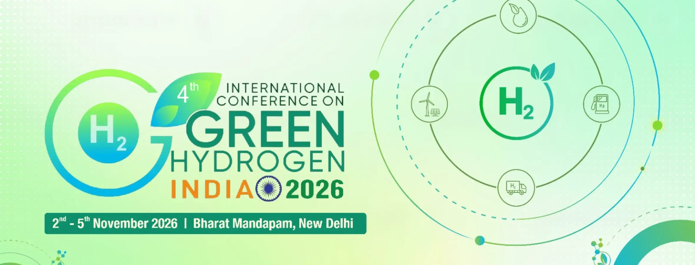 4th International Conference on Green Hydrogen at Bharat Mandapam, New Delhi