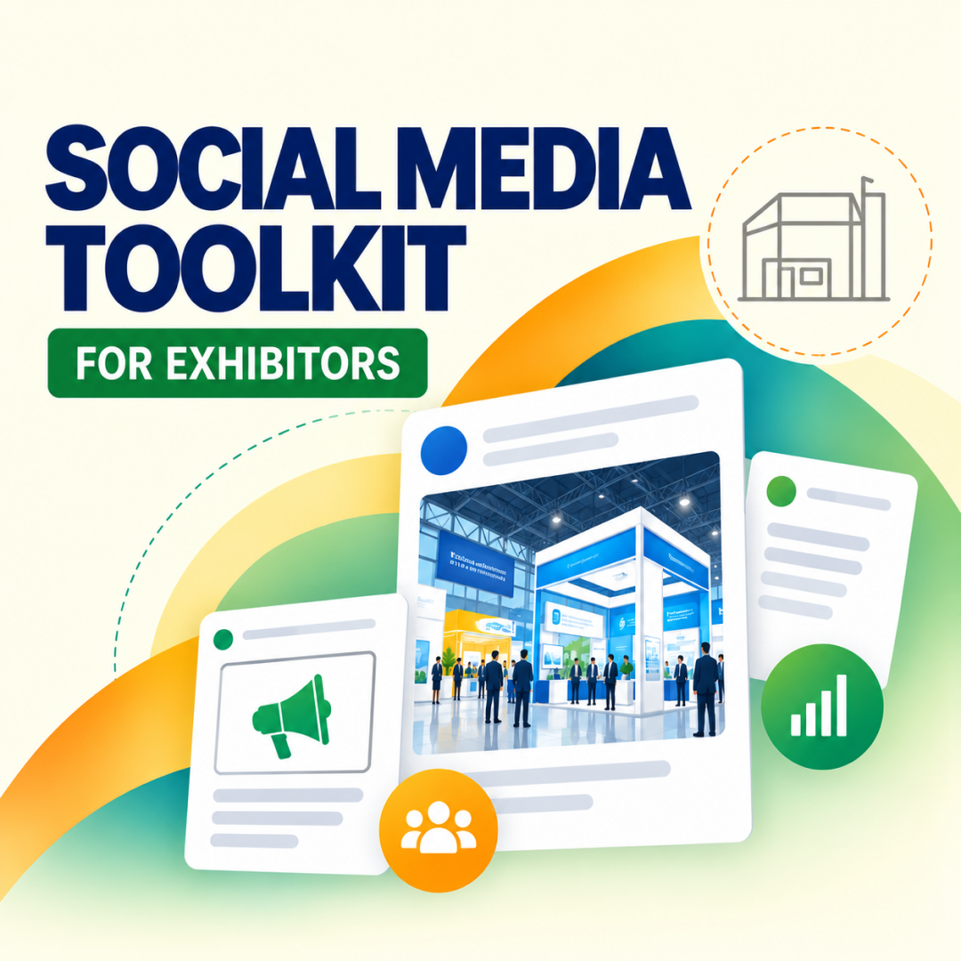 Exhibitors social media artwork