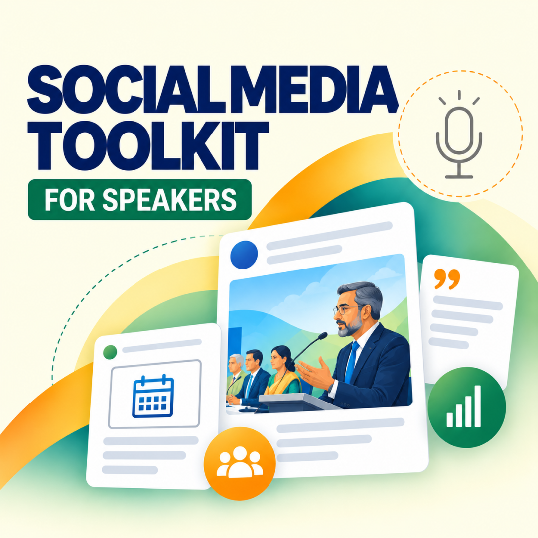 Speakers social media artwork