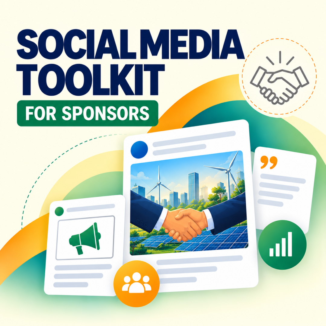 Sponsors social media artwork
